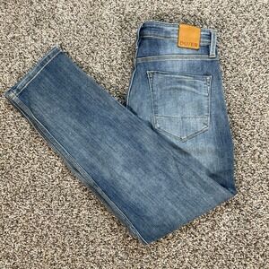 DU/ER L2X Athletic Straight Men's 32x31 Jeans Performance Denim Blue